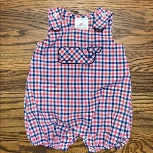 NWT Vineyard Vines Baby Gingham Classic Jon Jon